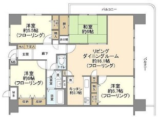 さくらマンション小松川の物件間取画像